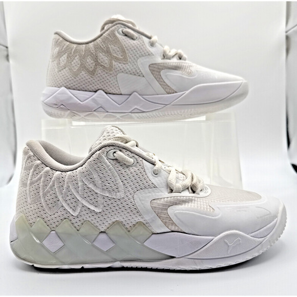 Puma Other - Puma LaMelo Ball MB.01 377368-04 Sneakers Men 6.5 Triple White Basketball Shoes